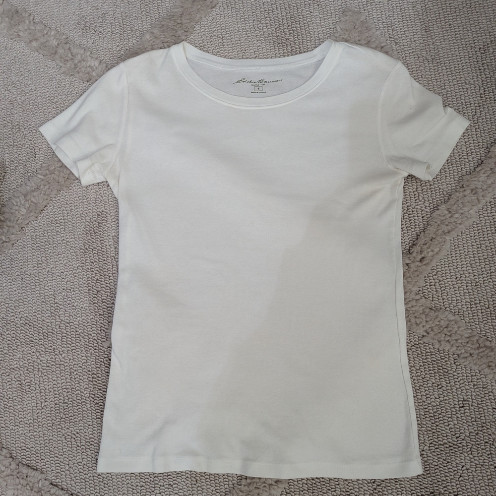 Eddie Bauer White T-Shirt